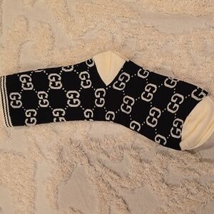 Black Logo Socks Unisex